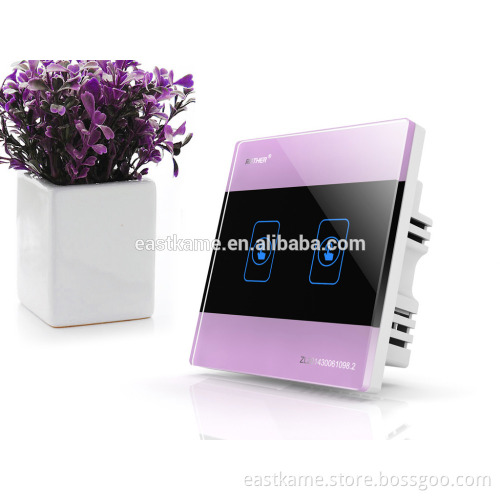 Wifi switch Touch Smart Wall Switch for 433MHZ system